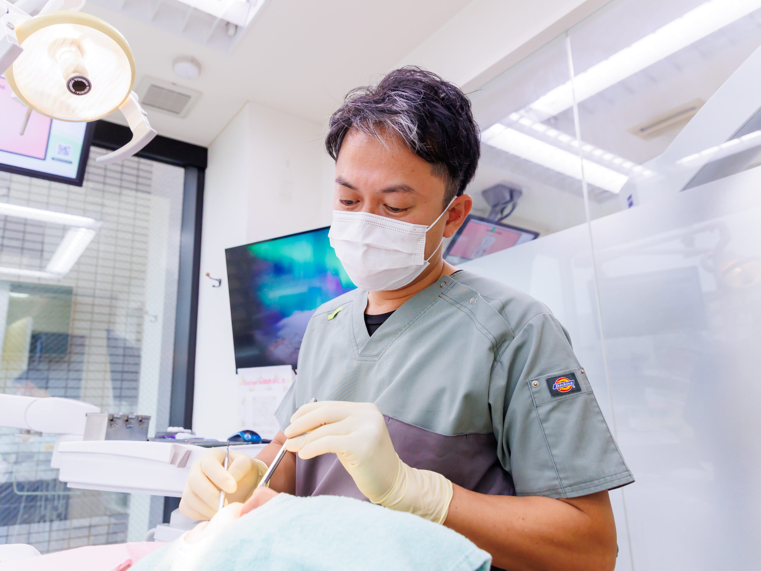 院長によるメンテナンス